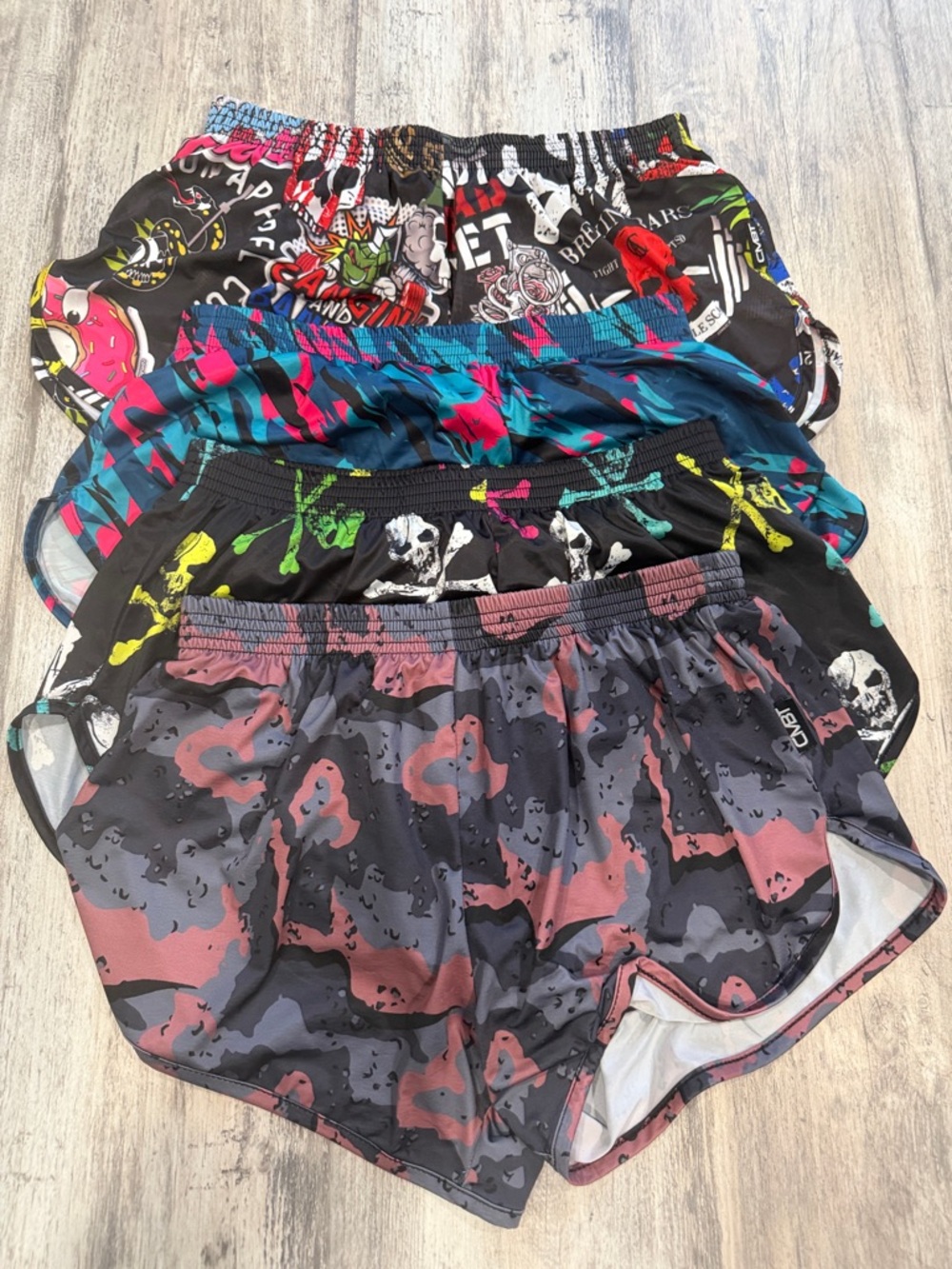 Combat Iron - Men’s small - Ranger Silkies Training Shorts - Set of 4